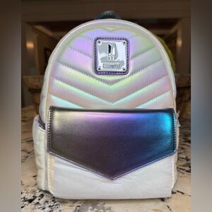 NWT Funko Pop! By Loungefly BTS Iridescent Quilted Mini Backpack